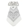 White Bandanas 54x54cm 3pc