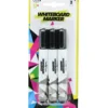 Whiteboard Markers Black 3pk