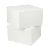 White Cake Box 8in 2pk 20 x 20 x 12.7cm