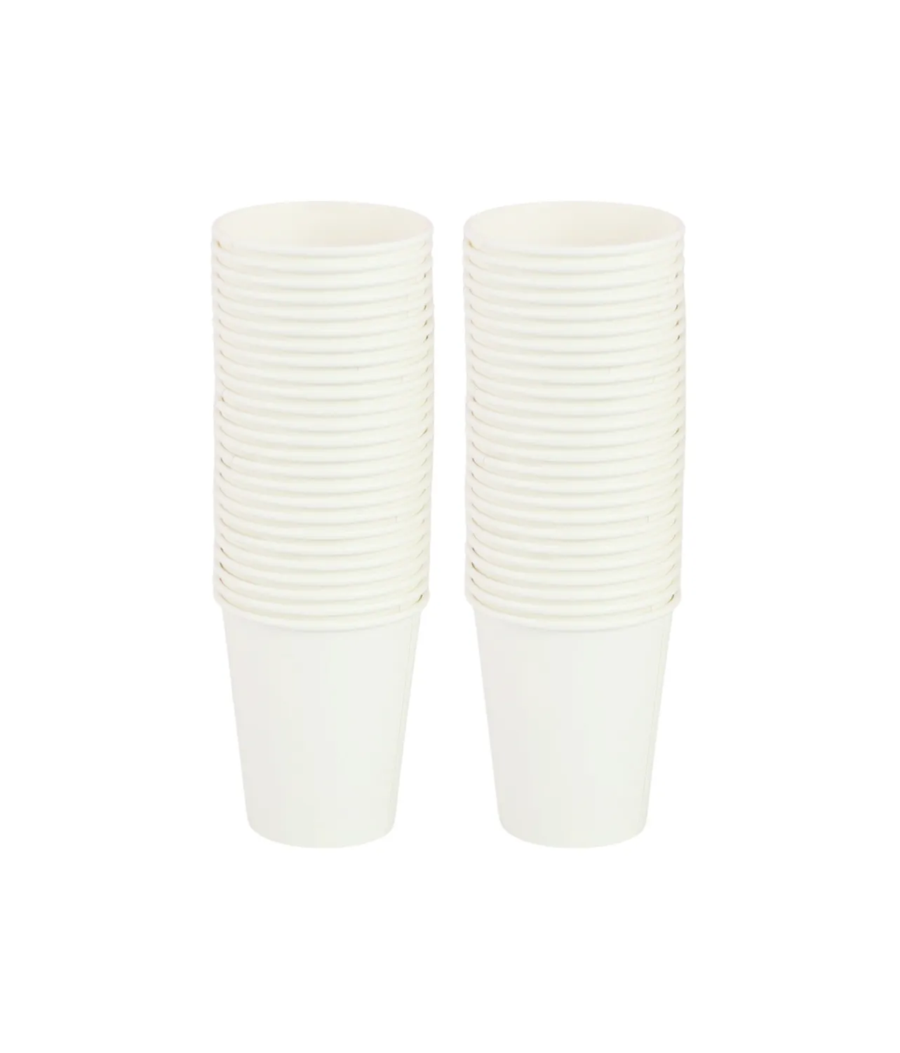 White Coffee Paper Cups 50x8oz