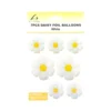 White Daisy Foil Balloon 7pc