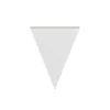White Flag Bunting 10m