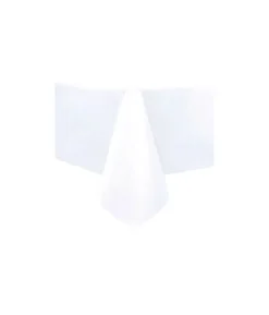 White Flannel Table Cloth 137x274cm
