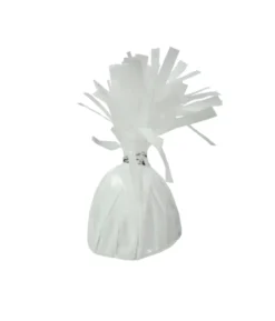 White Foil Balloon Weight