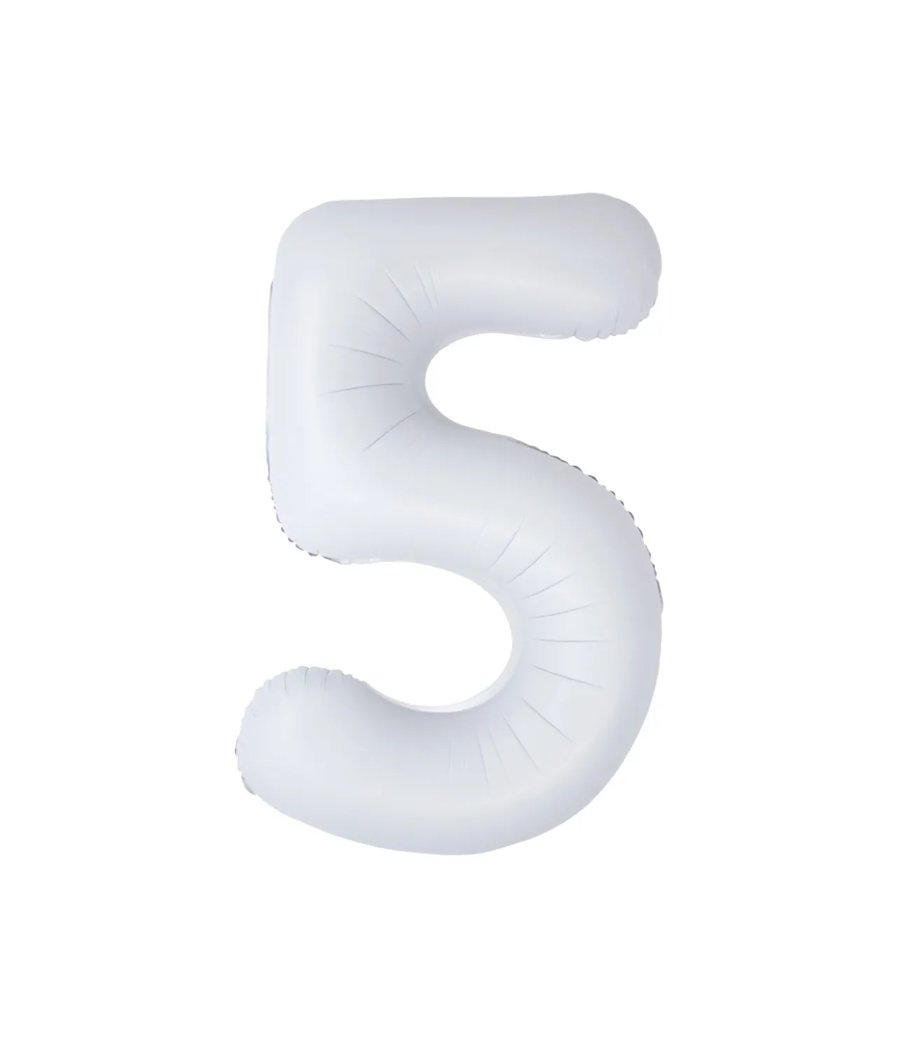 White Foil Matte Number 5