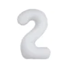 White Foil Matte Number 2