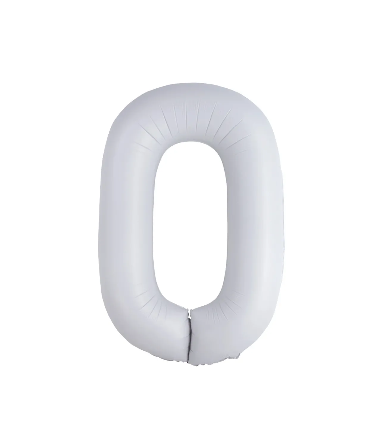 White Foil Matte Number 0
