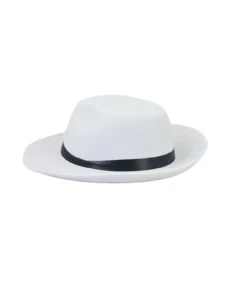White Gangster Hat
