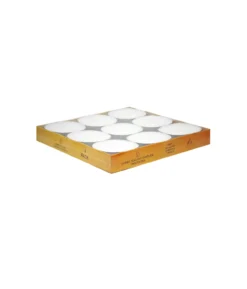 White Jumbo Tealight Candles 9pk