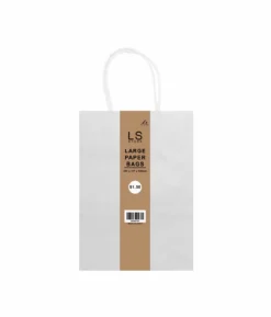 White Large Paper Bag 2pcs