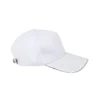 White Metal Buckle Cap For Adult