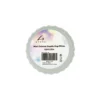 White Mini Colored Glass Candle Cup 5.5 x 3.7cm 1pc