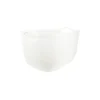White Plastic Storage Box With Handles 38×28.5×23.5cm