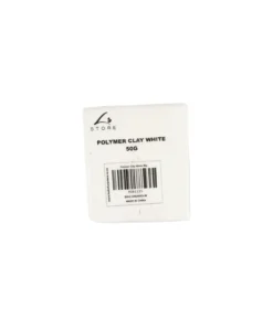 White Polymer Clay 50g 4.5 x 5 x 1cm