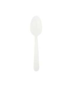 White PP Reusable Spoons 50pc 16cm