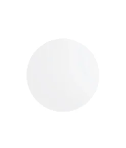 White Round Masonite Cake Board 6in