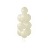 White Sand Latex Balloons 12inch 20pk