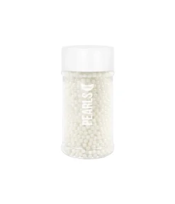 White Sugar Pearls 4mm 80g
