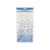 White Tablecloth With Blue Dots