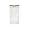 White Tablecloth With Silver Dots