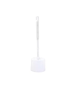 White Toilet Brush With Holder