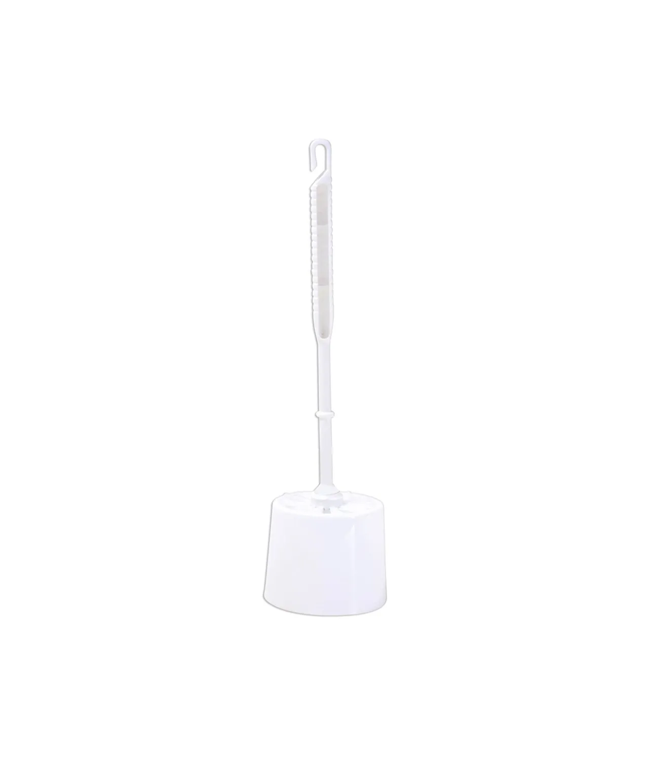 White Toilet Brush With Holder