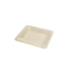 Wooden Rectangle Plate Small 6pc