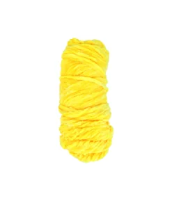 Yellow Chenille Yarn 95g