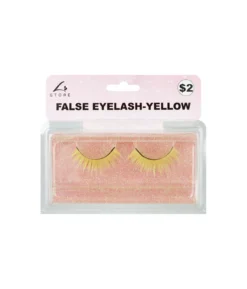 Yellow False Eyelashes