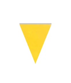 Yellow Flag Bunting 10m