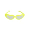 Yellow Heart Party Glasses 23 x 9cm