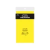 Yellow Plastic Tablecover 137x274cm