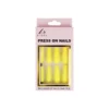 Yellow Press On Nails 24pc