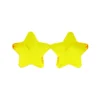 Yellow Star Shape Glasses